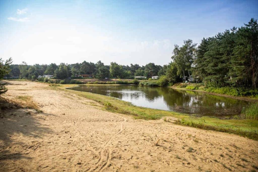 CasitaCuriosa  chalet op camping met buitenzwembad Balen Buitenkant foto