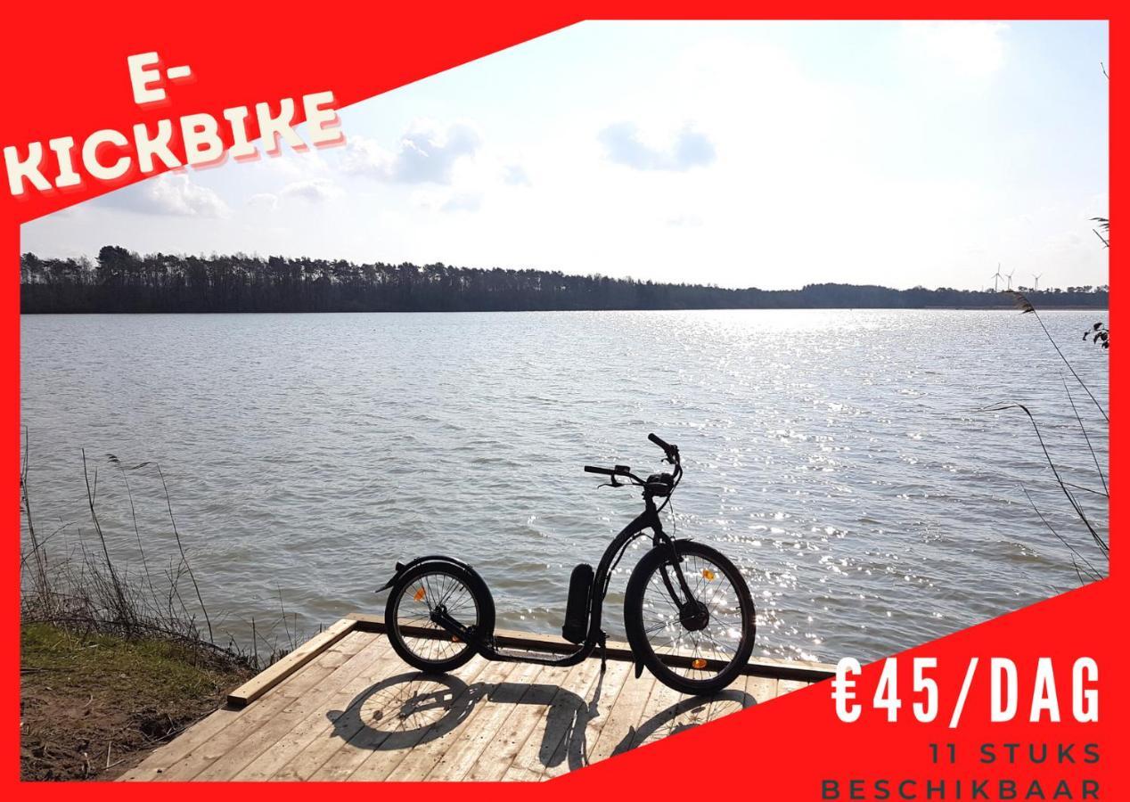CasitaCuriosa  chalet op camping met buitenzwembad Balen Buitenkant foto