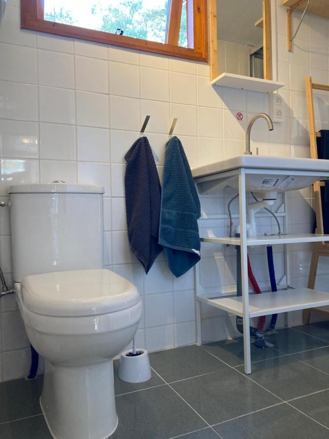 CasitaCuriosa  chalet op camping met buitenzwembad Balen Buitenkant foto
