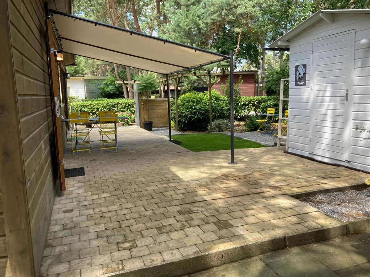 CasitaCuriosa  chalet op camping met buitenzwembad Balen Buitenkant foto