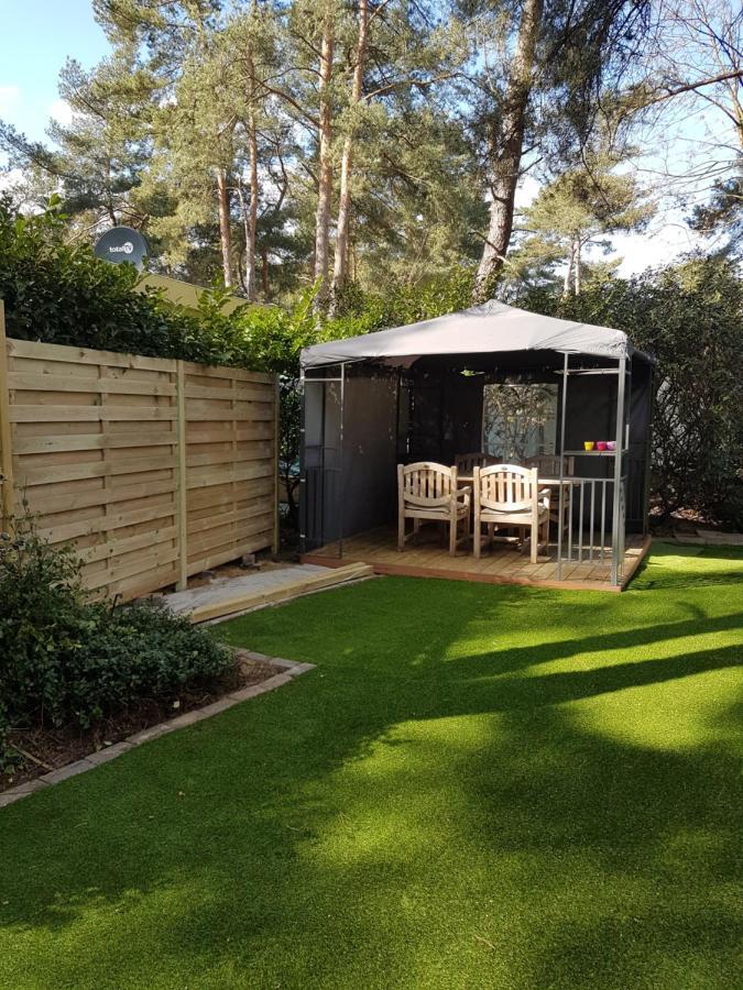 CasitaCuriosa  chalet op camping met buitenzwembad Balen Buitenkant foto