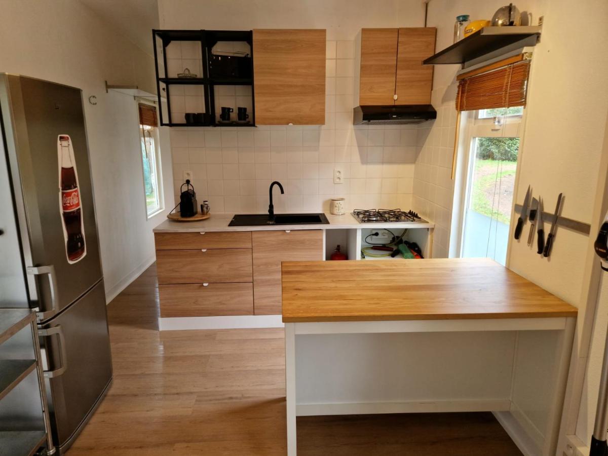 CasitaCuriosa  chalet op camping met buitenzwembad Balen Buitenkant foto