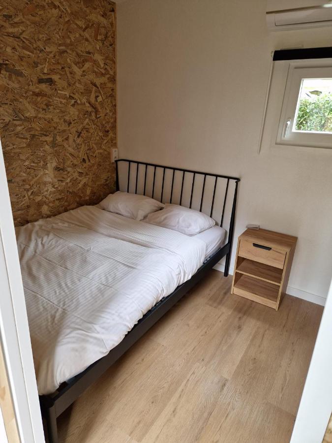CasitaCuriosa  chalet op camping met buitenzwembad Balen Buitenkant foto